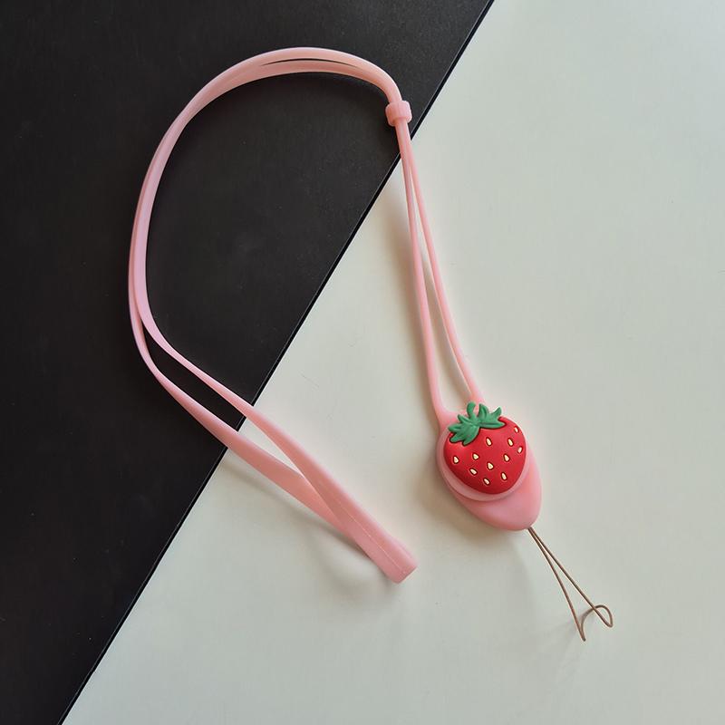 Аксесоар/ Връзка 2in1 Soft lanyard rope /ягода/ | JAR Computers Аксесоар/ Връзка 2in1 Soft lanyard rope /ягода/