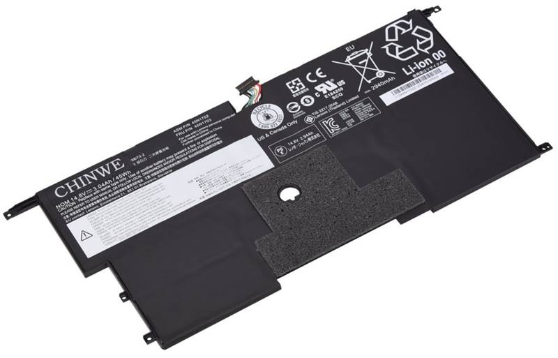 Батерия за лаптоп Lenovo ThinkPad X1 Carbon Gen 2 45N1701 45N1703 - Заместител / Replacement