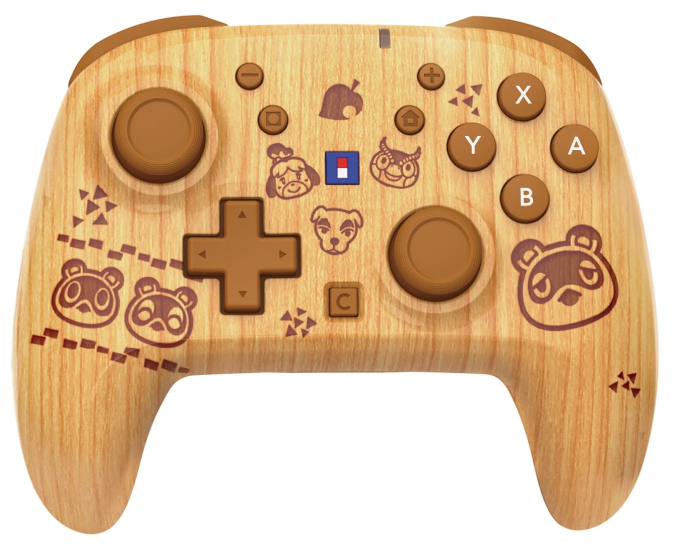 Безжичен контролер Hori - Wireless Horipad Turbo, Animal Crossing, Wood Brown (Nintendo Switch 2) | JAR Computers Безжичен контролер Hori - Wireless Horipad Turbo, Animal Crossing, Wood Brown (Nintendo Switch 2)