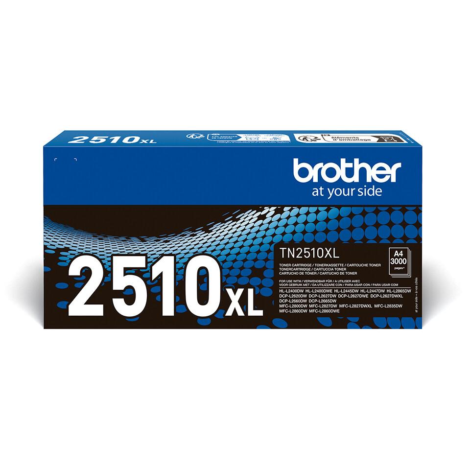 Brother TN-2510XL тонер касета 1 броя Оригинал Черен | JAR Computers Brother TN-2510XL тонер касета 1 броя Оригинал Черен