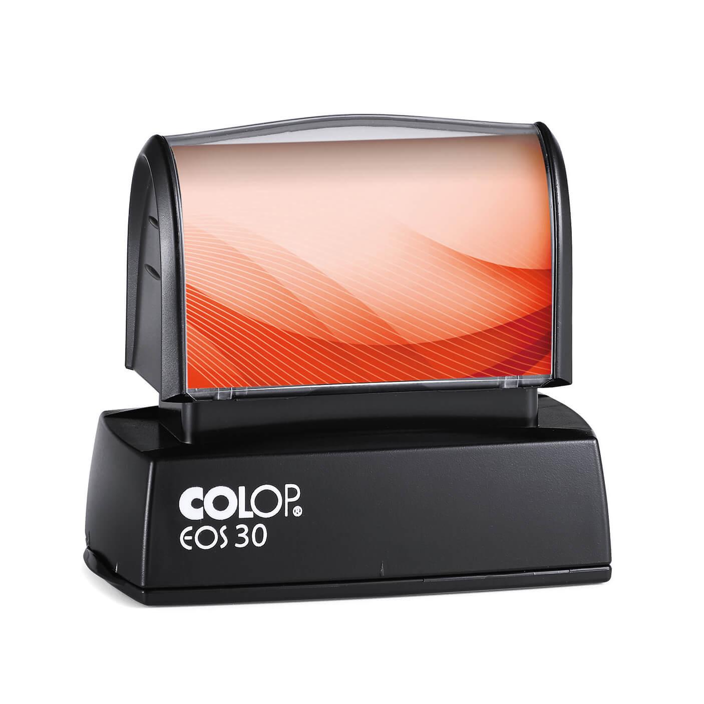 Colop Печат EOS 30, правоъгълен, 51 x 18 mm, червен | JAR Computers Colop Печат EOS 30, правоъгълен, 51 x 18 mm, червен