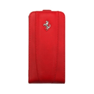 Кожен кейс за iPhone 4/4S - Ferrari Modena Series Flip-Case (червен) | JAR Computers Кожен кейс за iPhone 4/4S - Ferrari Modena Series Flip-Case (червен)