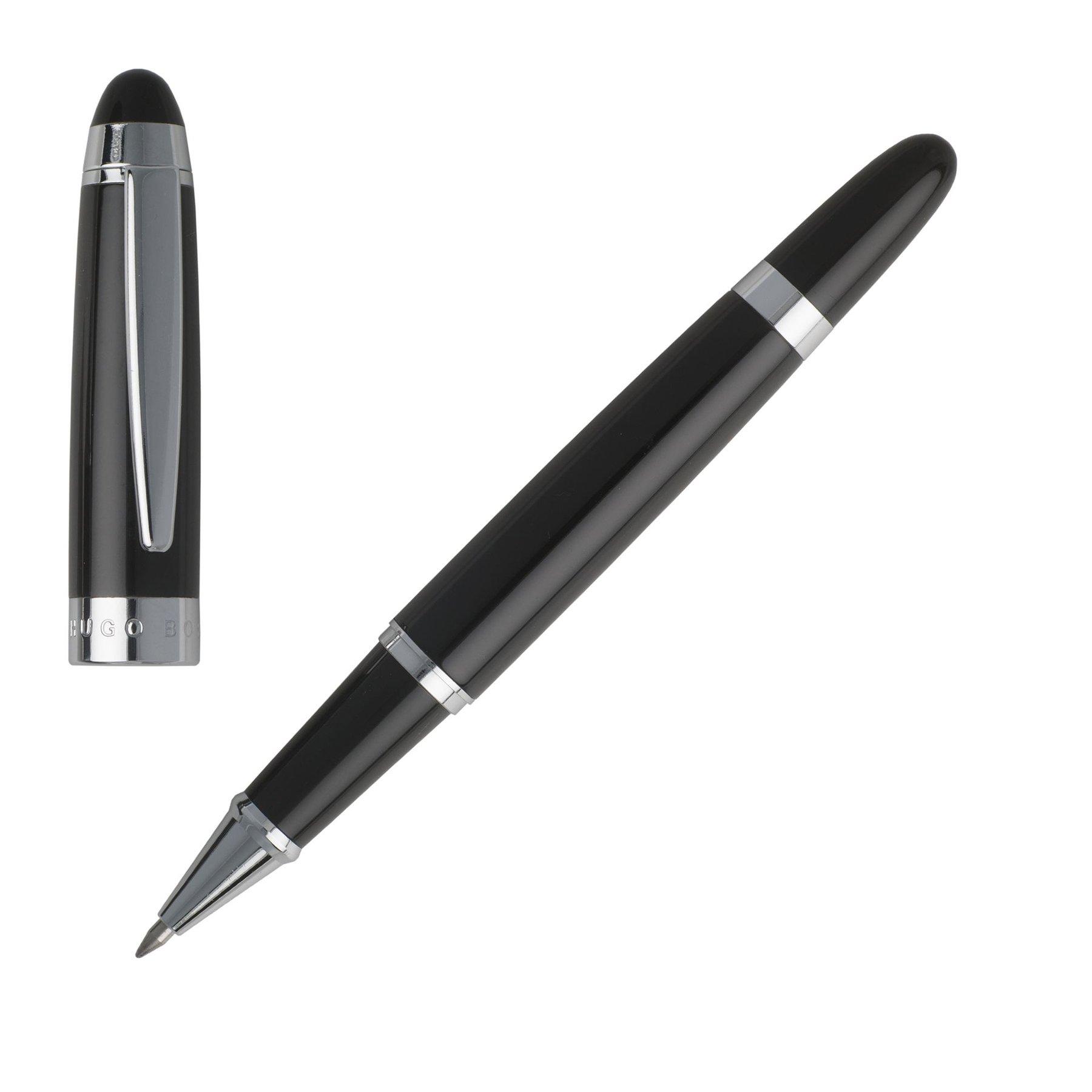 Hugo Boss Ролер Icon, в кутия, черно-сив