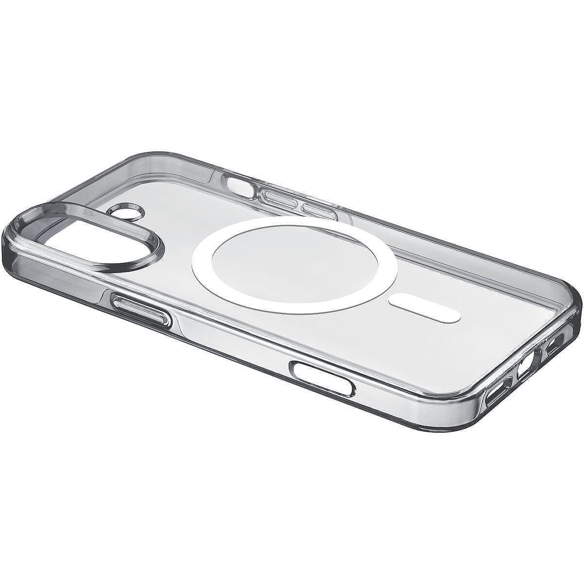 Калъф Cellularline Gloss Mag iPhone 16 Plus ПРОЗРАЧЕН