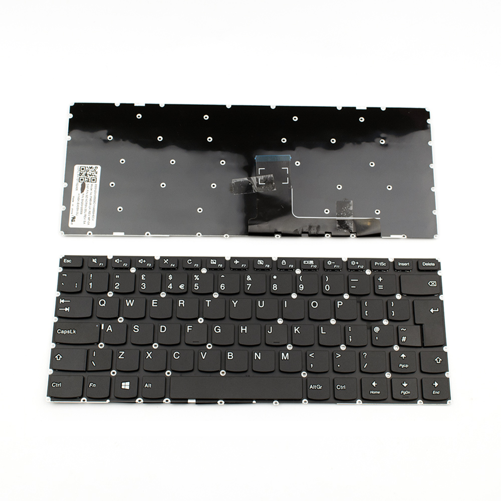 Клавиатура за лаптоп Lenovo IdeaPad 310-14 Black Without Frame / Черна Без Рамка US/UK | JAR Computers Клавиатура за лаптоп Lenovo IdeaPad 310-14 Black Without Frame / Черна Без Рамка US/UK