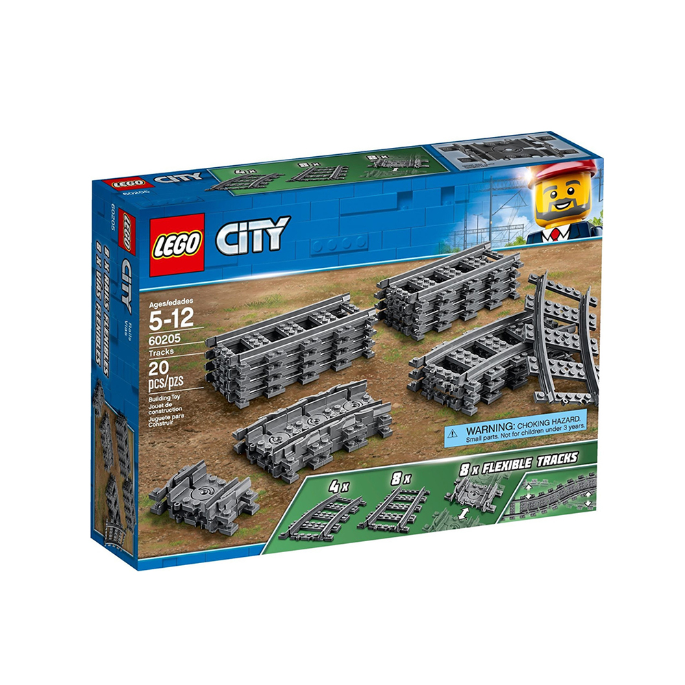 Lego City: Train Tracks (60205) (LGO60205) | JAR Computers Lego City: Train Tracks (60205) (LGO60205)