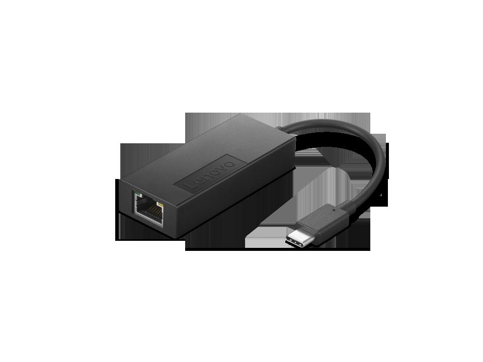 Lenovo Ethernet Adapter USB-C / 4X91H17795 Black - PN 4X91H17795 | JAR Computers Lenovo Ethernet Adapter USB-C / 4X91H17795 Black - PN 4X91H17795