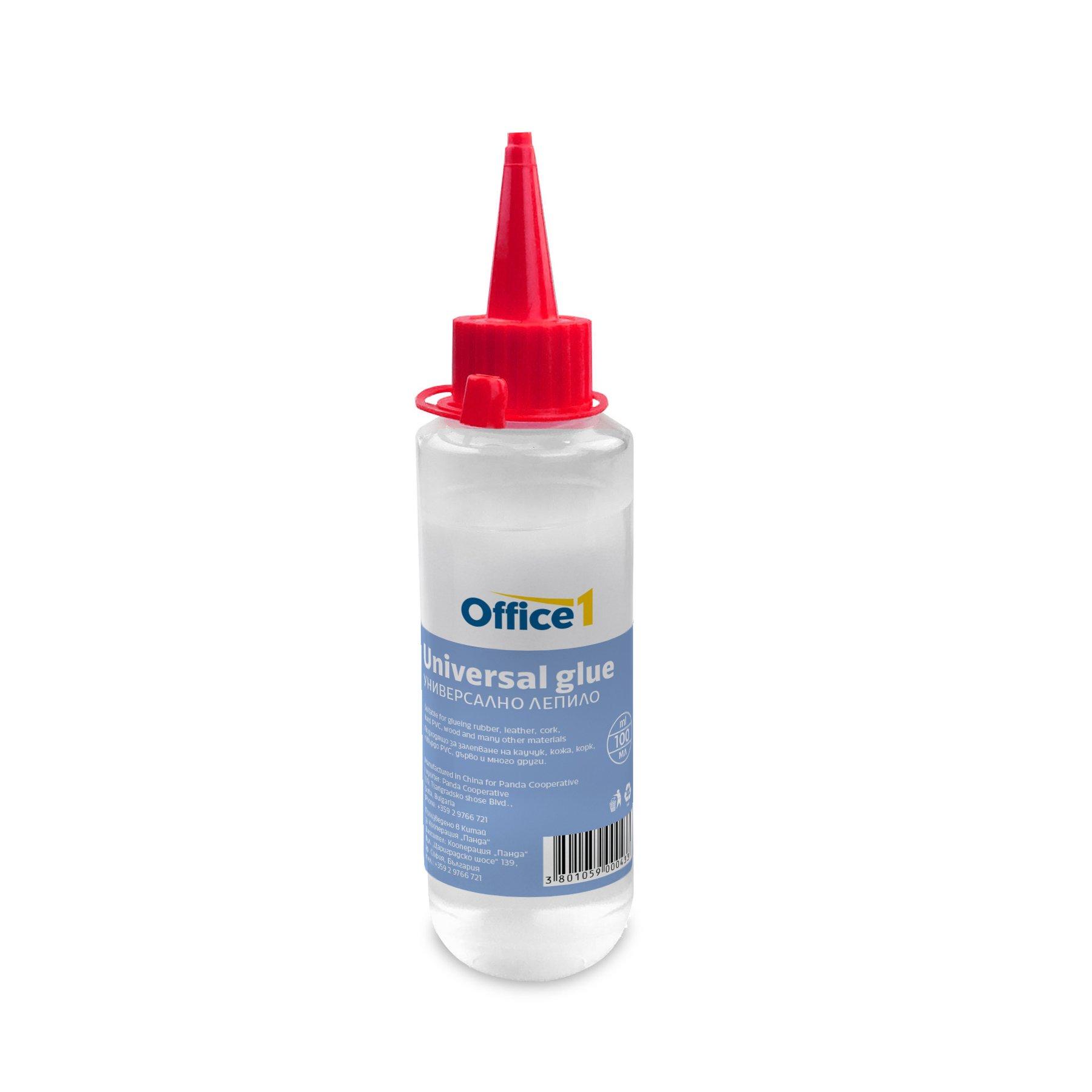 Office 1 Силиконово лепило, универсално, 100 ml