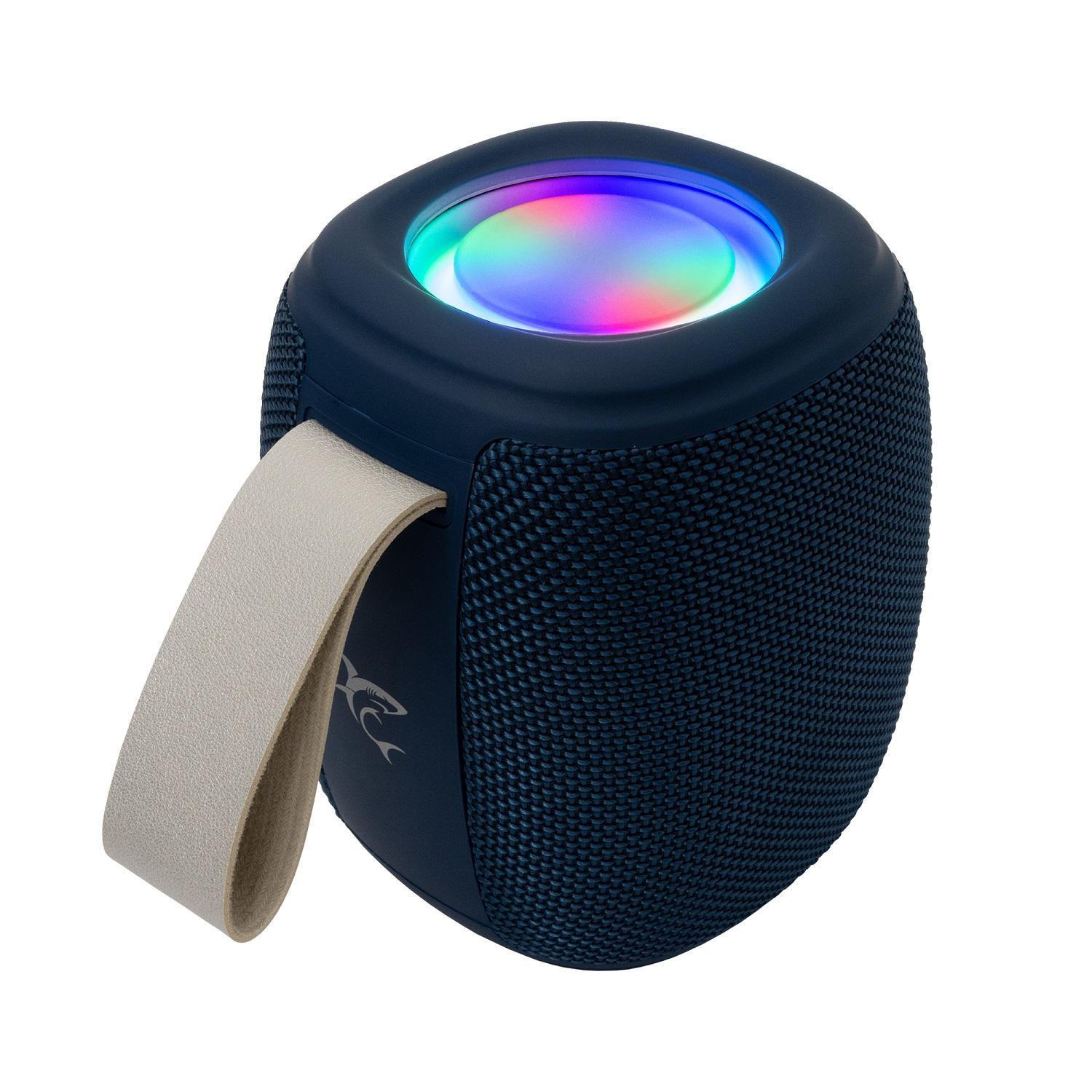 SBOX GBT-888 DHAK BLUE :: Тонколонка Bluetooth + FM радио, White Shark DHAK, 5W RMS,1200mAh, син