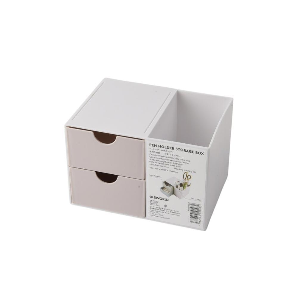 Sworld Органайзер за бюро, с 2 чекмеджета, розов | JAR Computers Sworld Органайзер за бюро, с 2 чекмеджета, розов