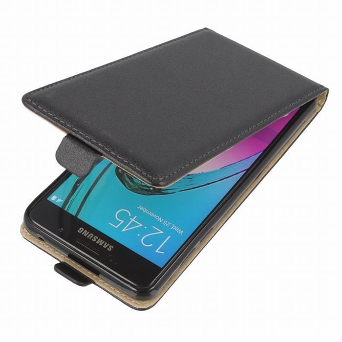 Вертикален кожен калъф с джоб за Samsung Galaxy A5 (2016) - Leather Pocket Flip Case (черен) | JAR Computers Вертикален кожен калъф с джоб за Samsung Galaxy A5 (2016) - Leather Pocket Flip Case (черен)
