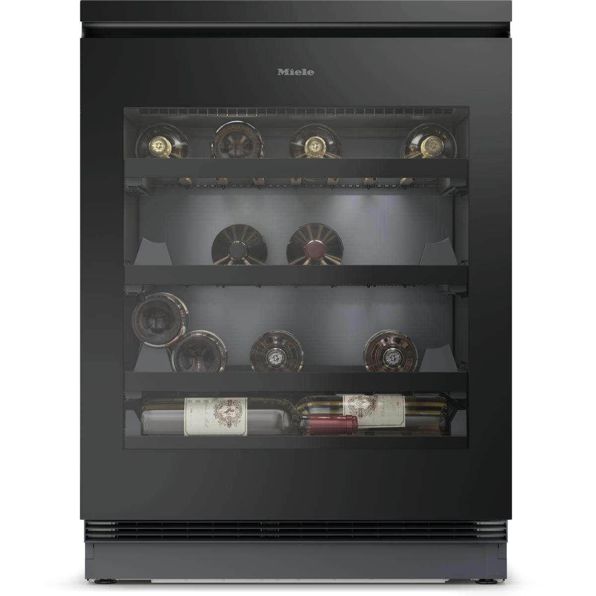 Вграден охладител MIELE KWTUS 7054 F obsw , 110 l, F , Черен , Да
