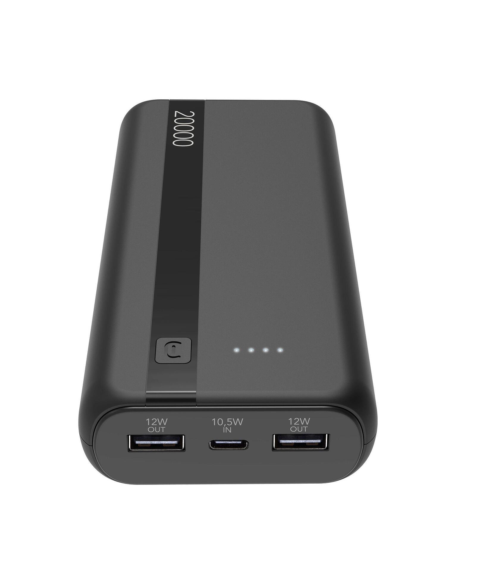 Външна батерия ESSENCE ENTRY 20000 mAh черна