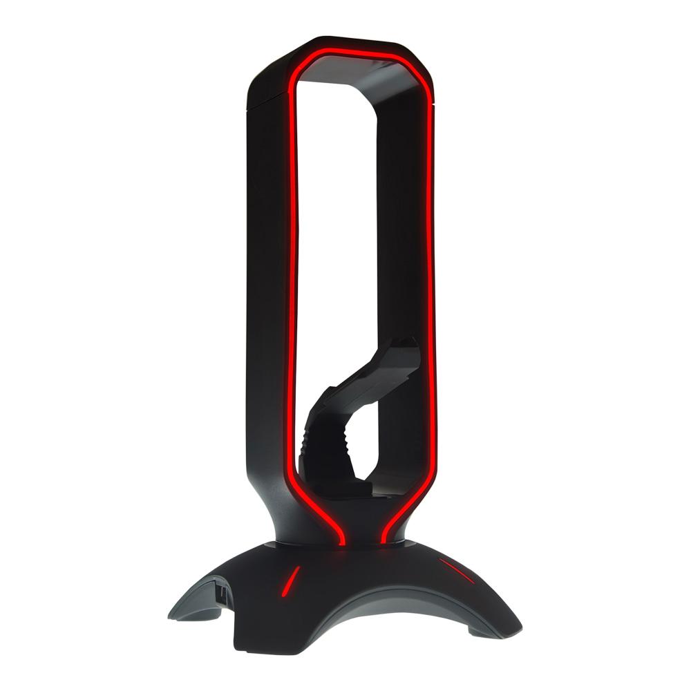 3 в 1 Gaming Органайзер – Стойка за слушалки, USB хъб и Бънджи за мишка | JAR Computers 3 в 1 Gaming Органайзер – Стойка за слушалки, USB хъб и Бънджи за мишка