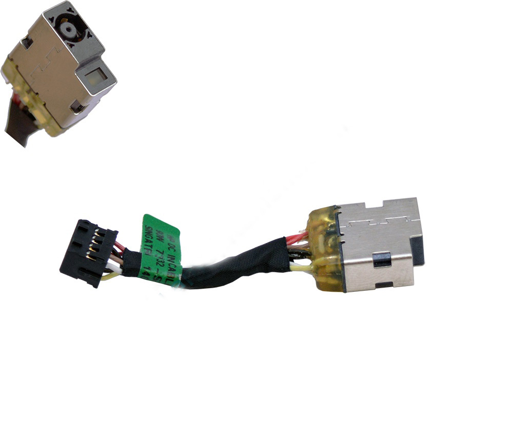 Букса за лаптоп (DC Power Jack) PJ630 4.5x3.0x0.7mm for Blue Tip HP 15-NO20TX HP Envy 15-3000 series With Cable 3.5cm | JAR Computers Букса за лаптоп (DC Power Jack) PJ630 4.5x3.0x0.7mm for Blue Tip HP 15-NO20TX HP Envy 15-3000 series With Cable 3.5cm