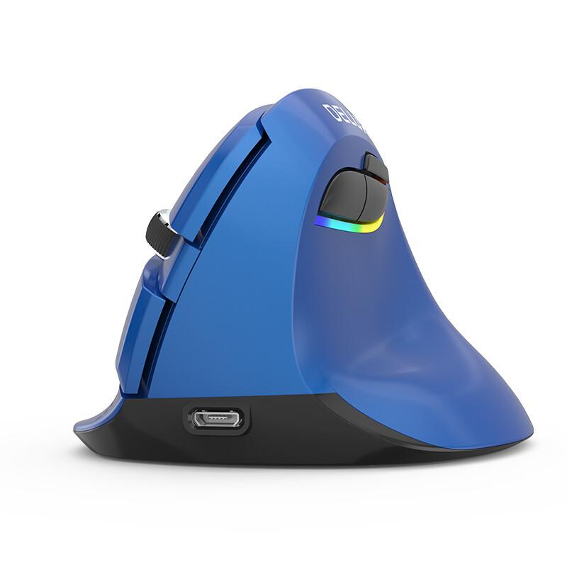 Delux Mишка DELUX M618mini Безжична/Bluetooth вертикална