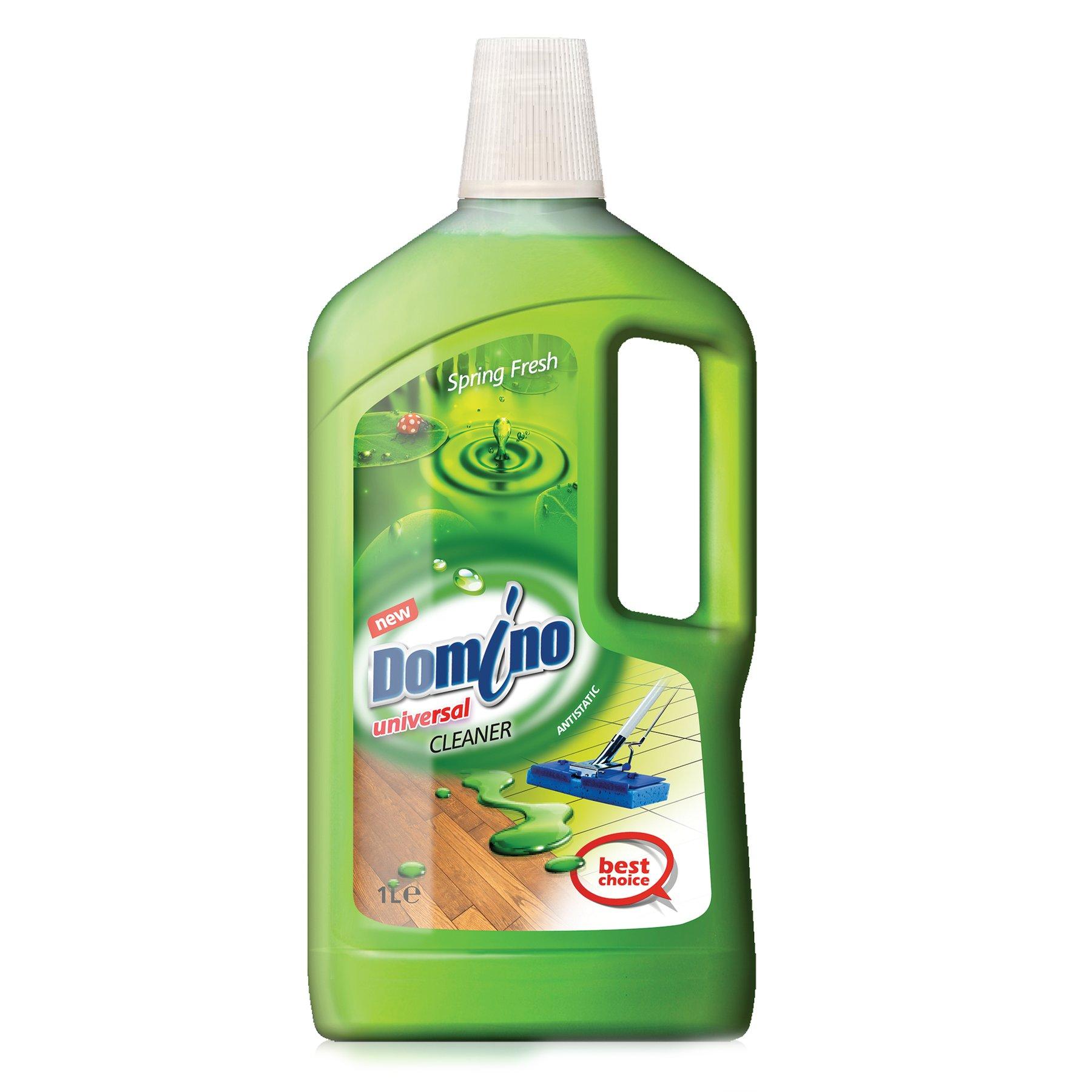 Препарат за почистване Domino, универсален, пролетна свежест, 1 L | JAR Computers Препарат за почистване Domino, универсален, пролетна свежест, 1 L