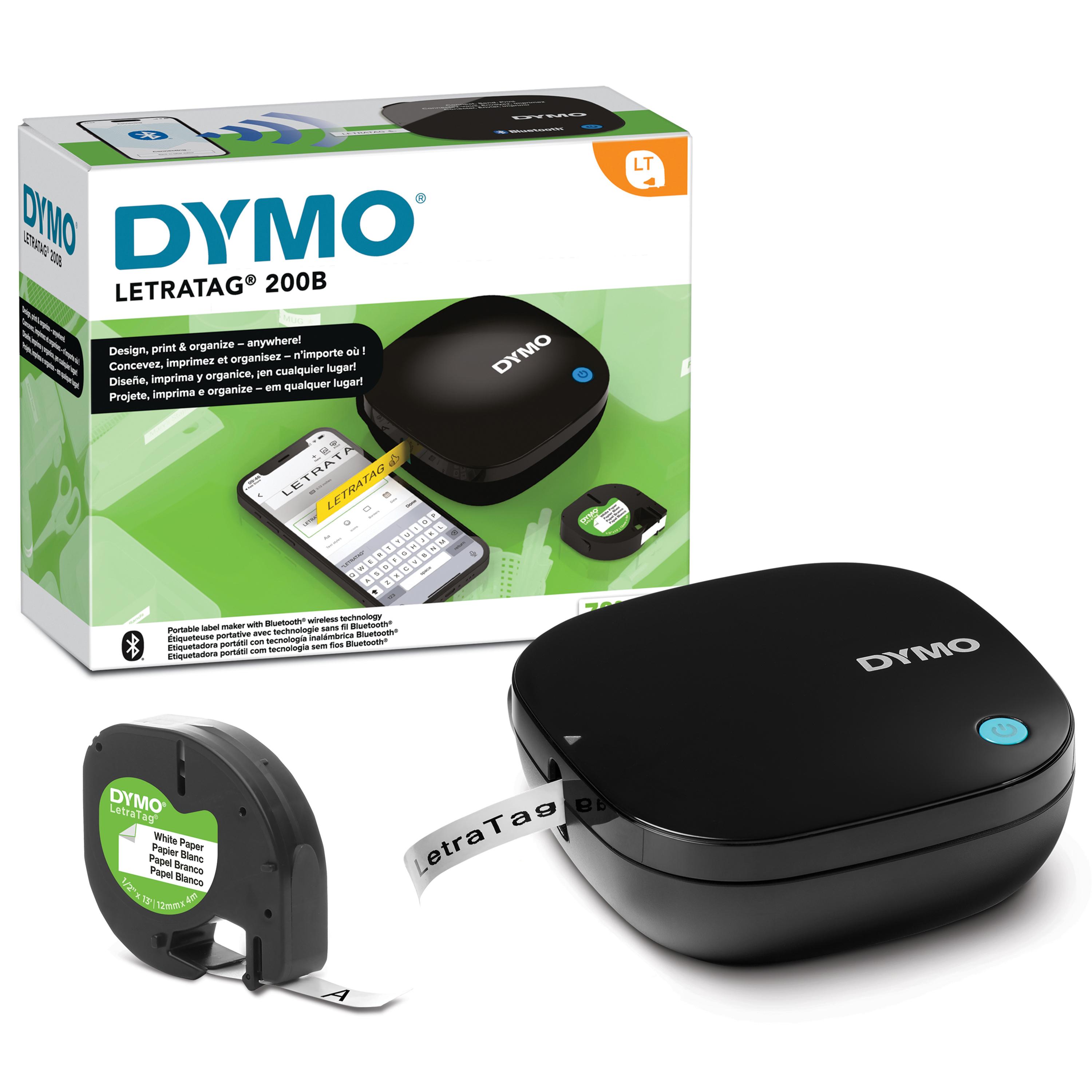 DYMO LetraTag LT-200 B принтер за етикети Директен термичен /Термичен трансфер 7 мм/сек Безжичен Bluetooth | JAR Computers DYMO LetraTag LT-200 B принтер за етикети Директен термичен /Термичен трансфер 7 мм/сек Безжичен Bluetooth
