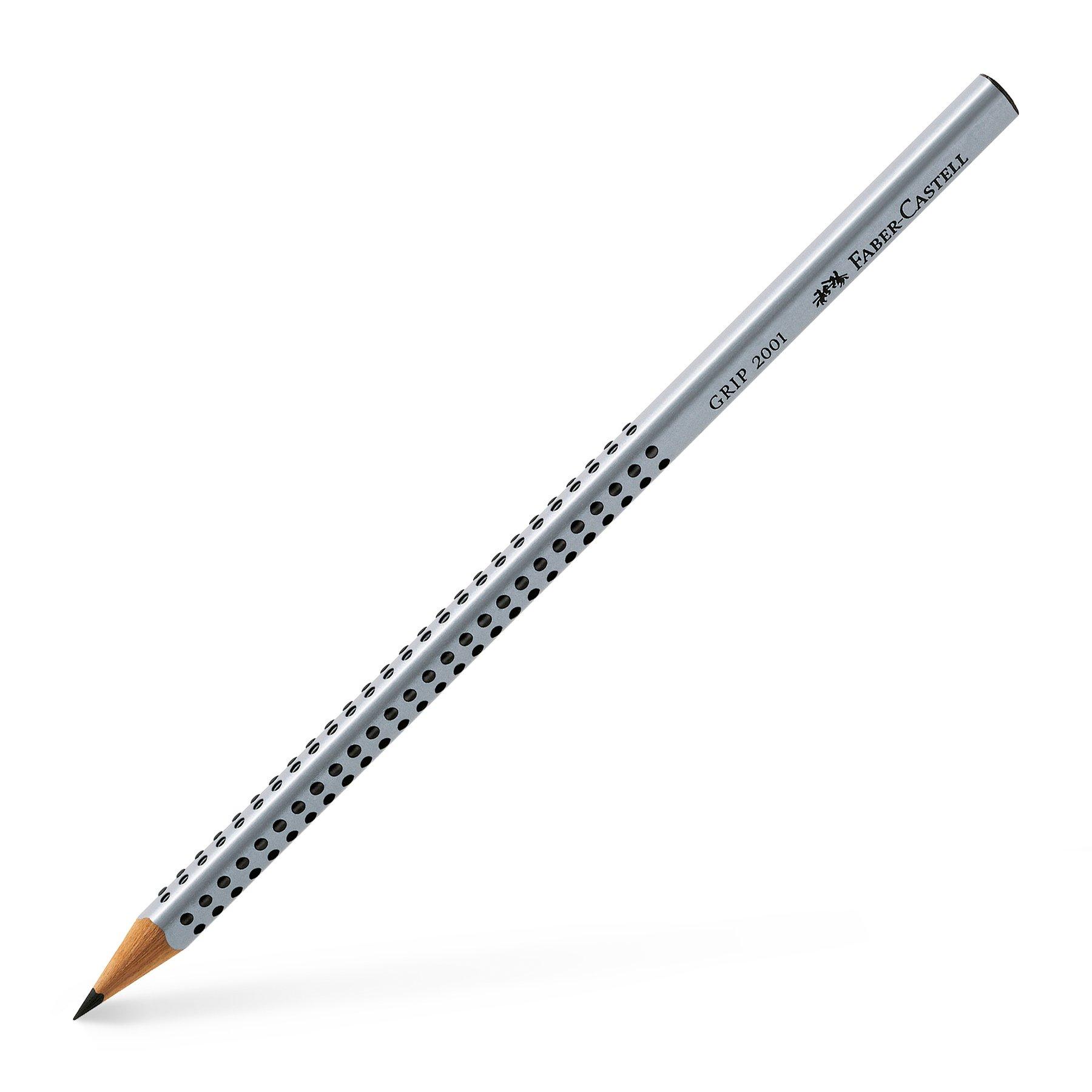 Faber-Castell Молив Grip 2001, чернографитен, B, 3 броя