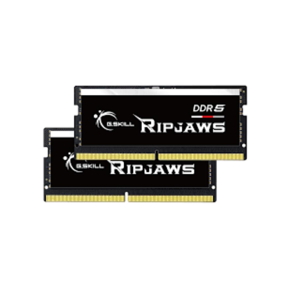 G.Skill Ripjaws DDR5 32GB RAM με 2x16GB Modules και Ταχύτητα 4800 για Laptop (F5-4800S4039A16GX2-RS) | JAR Computers G.Skill Ripjaws DDR5 32GB RAM με 2x16GB Modules και Ταχύτητα 4800 για Laptop (F5-4800S4039A16GX2-RS)