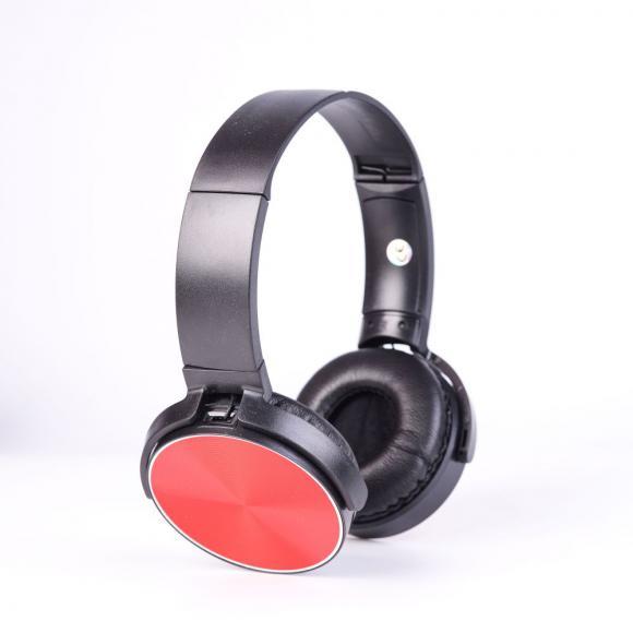 HEADPHONES 450BT Bluetooth/FM/MP3 Black/Red | JAR Computers HEADPHONES 450BT Bluetooth/FM/MP3 Black/Red