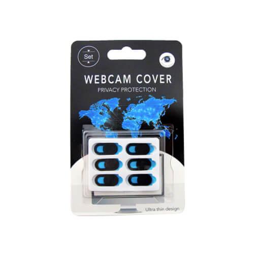 Комплект предпазители за камерата за лаптоп и мобилни устройства (6 броя) - WebCam Cover (черен) | JAR Computers Комплект предпазители за камерата за лаптоп и мобилни устройства (6 броя) - WebCam Cover (черен)