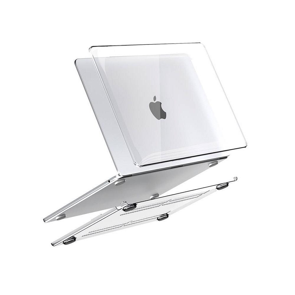 Lention Protective Clear Case - предпазен кейс за MacBook Air 13 M3 (2023), MacBook Air 13 M2 (2022) (прозрачен)