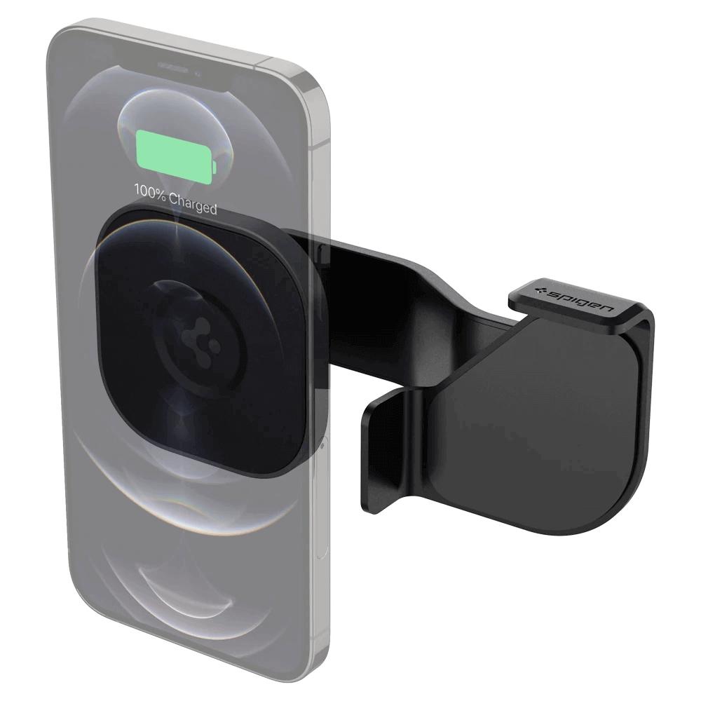 Магнитна поставка за кола съвместима с Tesla автомобили за iPhone с Magsafe - Spigen OneTap Tesla Model Y/3 Magnetic Car Mount (черен) | JAR Computers Магнитна поставка за кола съвместима с Tesla автомобили за iPhone с Magsafe - Spigen OneTap Tesla Model Y/3 Magnetic Car Mount (черен)