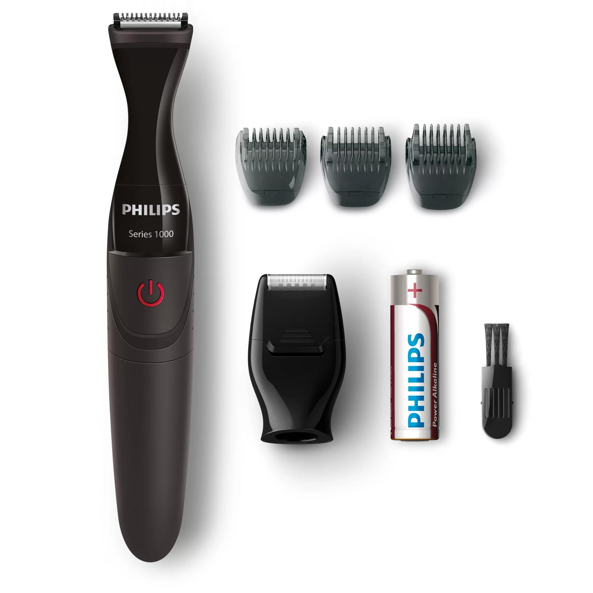 Philips MULTIGROOM Series 1000 MG1100/16 тример за брада 4 5 мм Черен, Червен | JAR Computers Philips MULTIGROOM Series 1000 MG1100/16 тример за брада 4 5 мм Черен, Червен