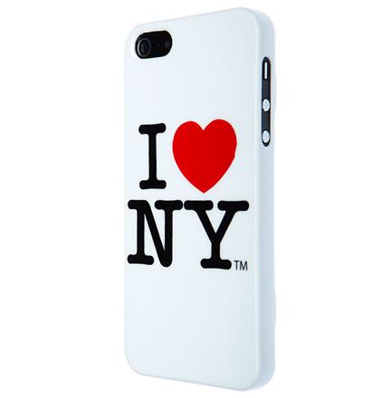 Поликарбонатов кейс за iPhone 5, iPhone 5S, iPhone SE - I love New York (I♥NY) Case (бял) | JAR Computers Поликарбонатов кейс за iPhone 5, iPhone 5S, iPhone SE - I love New York (I♥NY) Case (бял)