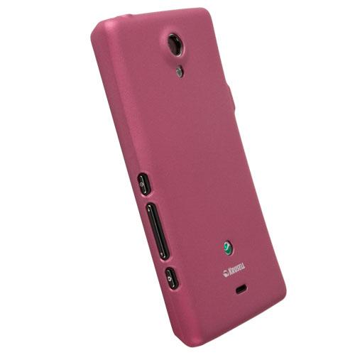 Поликарбонатов кейс за Sony Xperia T - Krusell ColorCover (розов) | JAR Computers Поликарбонатов кейс за Sony Xperia T - Krusell ColorCover (розов)