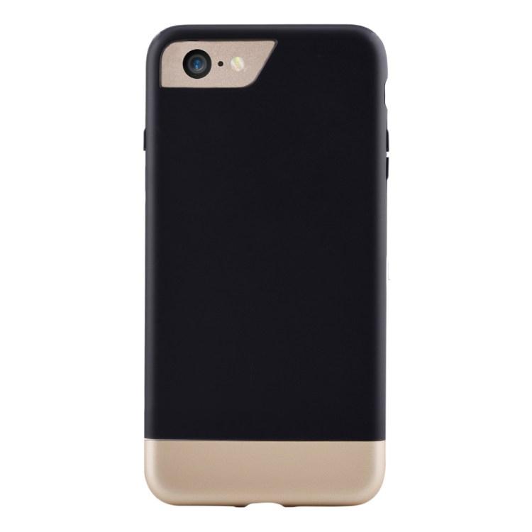 Поликарбонатов слайдер кейс за iPhone 8 Plus, iPhone 7 Plus - Comma Glide Case (черен-златист) | JAR Computers Поликарбонатов слайдер кейс за iPhone 8 Plus, iPhone 7 Plus - Comma Glide Case (черен-златист)