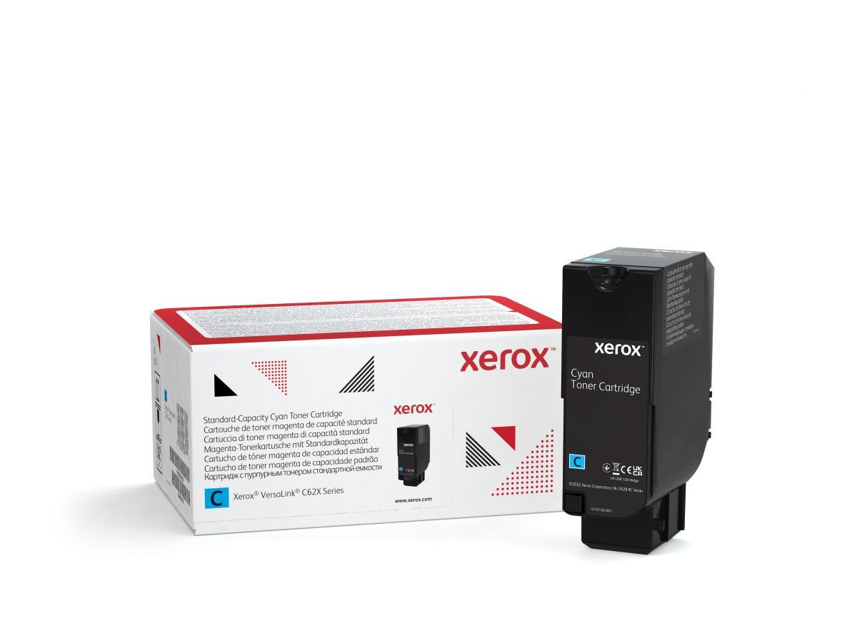 Xerox Genuine ® VersaLink® C620 Color Printer/C625 Color Multifunction Printer Cyan Standard capacity Toner Cartridge (6000 Pages) - 006R04617 | JAR Computers Xerox Genuine ® VersaLink® C620 Color Printer/C625 Color Multifunction Printer Cyan Standard capacity Toner Cartridge (6000 Pages) - 006R04617