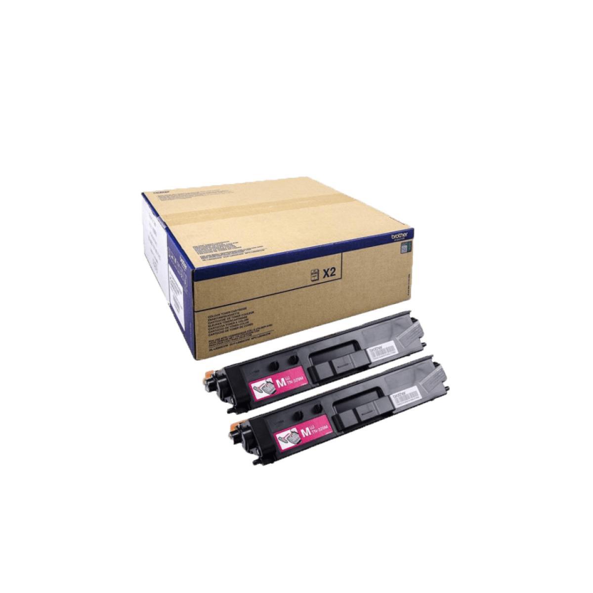 Brother TN-329MTWIN toner cartridge 2 pc(s) Original Magenta | JAR Computers Brother TN-329MTWIN toner cartridge 2 pc(s) Original Magenta