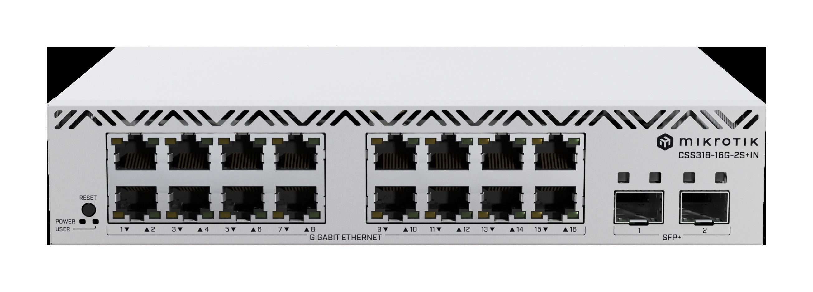 Cloud Smart Switch MikroTik CSS318-16G-2S+IN