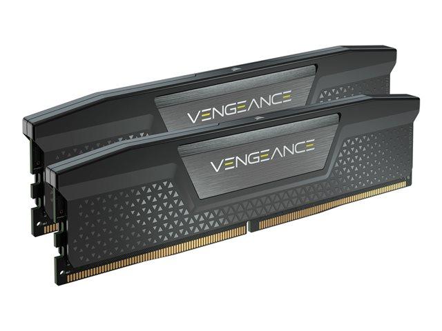 CORSAIR VENGEANCE 32GB 2x16GB DDR5 6200MHz DIMM Unbuffered 36-39-39-76 STD PMIC XMP 3.0 Black Heatspreader Black PCB 1.3V