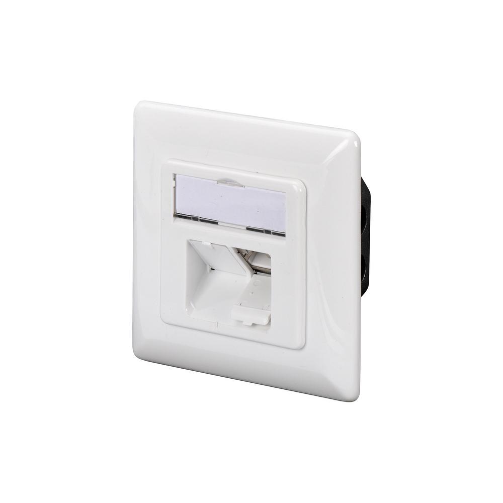 DIGITUS DN-9005-N :: Розетка двойна, Cat. 6, екранирана, за вграждане