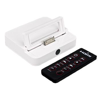 Док станция с HDMI изход за iPhone, iPad и iPod - Noosy HDMI Dock (с дистанционно) | JAR Computers Док станция с HDMI изход за iPhone, iPad и iPod - Noosy HDMI Dock (с дистанционно)