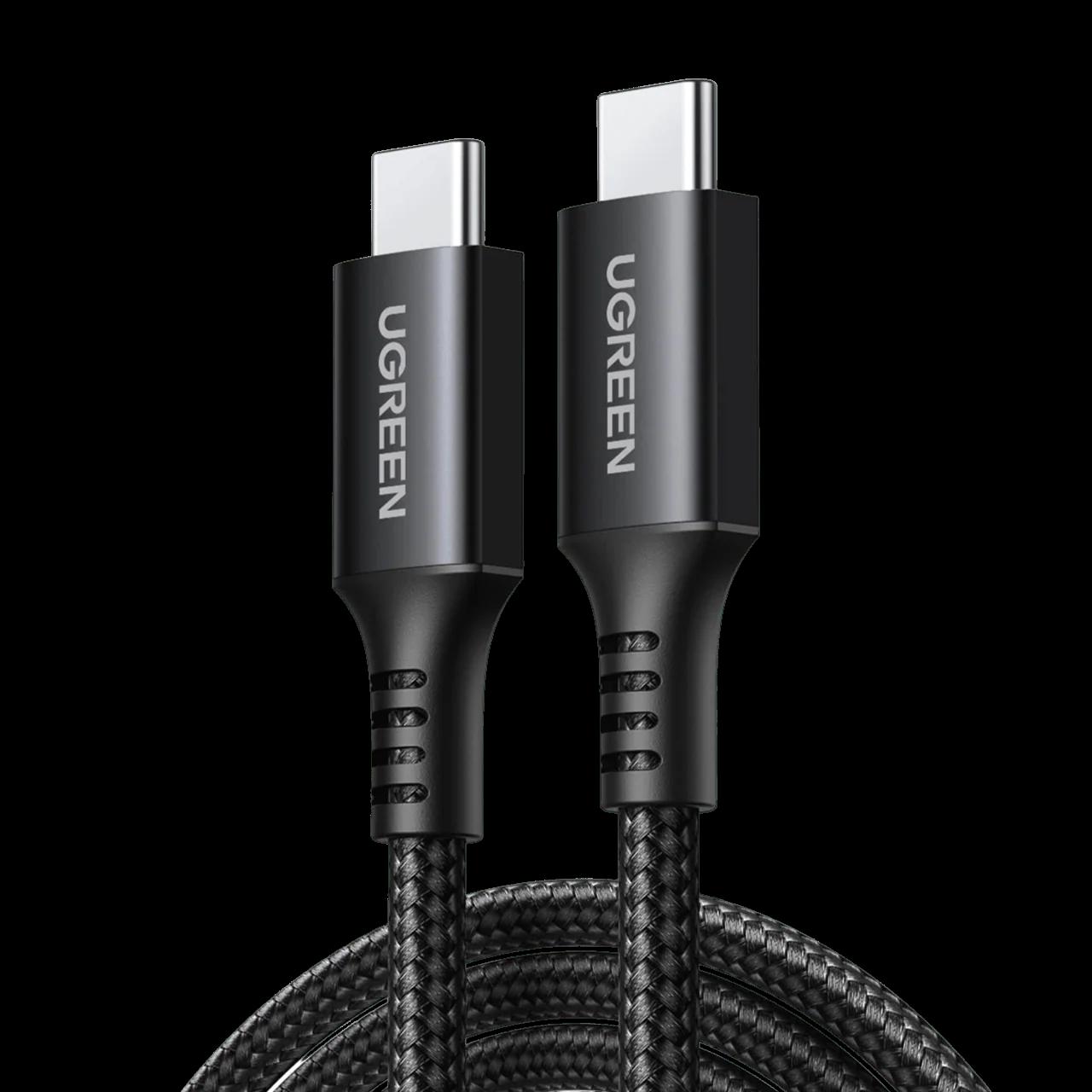 Кабел Ugreen US567 15373 USB-C към USB-C, 60W, 1м