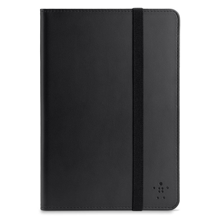 Кожен калъф с лента за закрепване за iPad Mini, iPad mini 2, iPad mini 3 - Belkin Smooth Bi-fold Folio (черен) | JAR Computers Кожен калъф с лента за закрепване за iPad Mini, iPad mini 2, iPad mini 3 - Belkin Smooth Bi-fold Folio (черен)