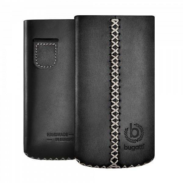 Кожен калъф за Samsung Galaxy S4, Nexus i9250 и HTC One X - Bugatti Cross Leather Case (черен) | JAR Computers Кожен калъф за Samsung Galaxy S4, Nexus i9250 и HTC One X - Bugatti Cross Leather Case (черен)