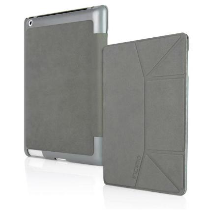 Кожен кейс (набук и велур) и поставка за iPad 4, iPad 3, iPad 2 - Incipio LGND (сив) | JAR Computers Кожен кейс (набук и велур) и поставка за iPad 4, iPad 3, iPad 2 - Incipio LGND (сив)