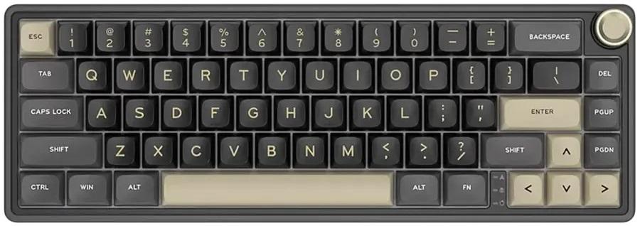 Механична клавиатура Royal Kludge – R65, Chartreuse, RGB, Phantom | JAR Computers Механична клавиатура Royal Kludge – R65, Chartreuse, RGB, Phantom