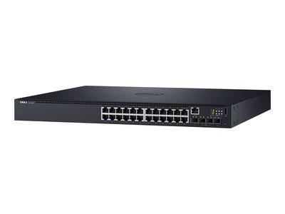Мрежов суич Dell Networking N1524P - switch - 24 ports - managed - rack-mountable