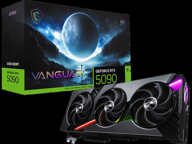 MSI GeForce RTX 5090 32G VANGUARD SOC