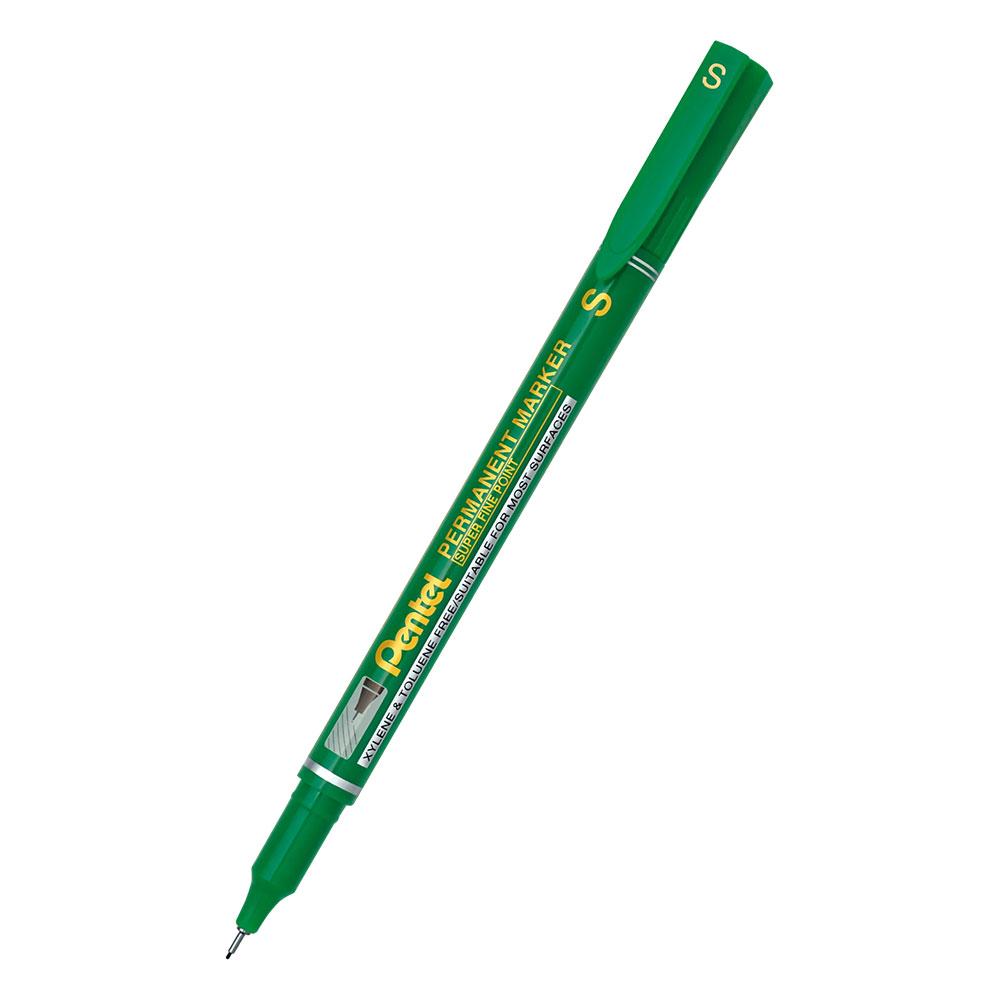 Перм. маркер Pentel OHP NFS410 зелен | JAR Computers Перм. маркер Pentel OHP NFS410 зелен