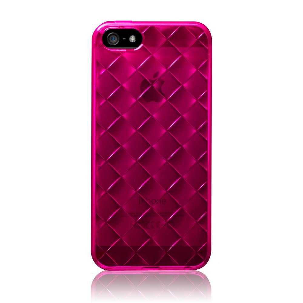Силиконов калъф за iPhone 5, iPhone 5S, iPhone SE - More-Thing Handwoven Series (розов) | JAR Computers Силиконов калъф за iPhone 5, iPhone 5S, iPhone SE - More-Thing Handwoven Series (розов)