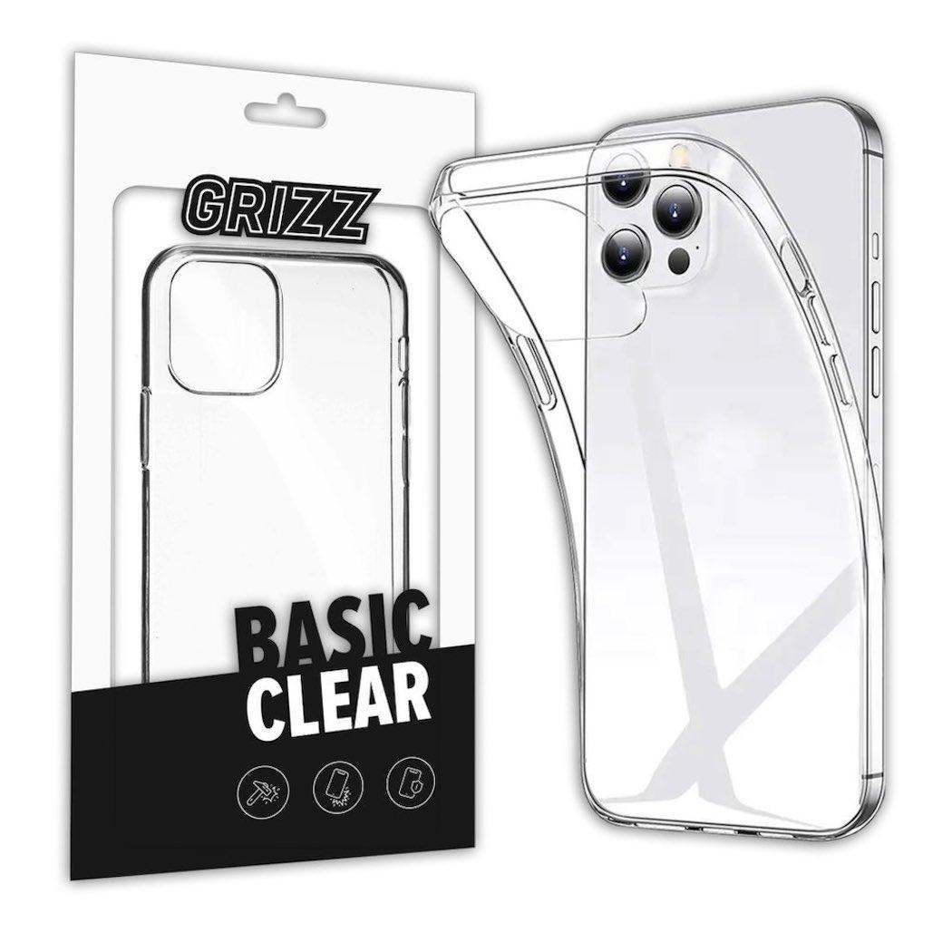 Силиконов (TPU) калъф за iPhone 12 Pro (прозрачен) - GrizzGlass BasicClear TPU Case | JAR Computers Силиконов (TPU) калъф за iPhone 12 Pro (прозрачен) - GrizzGlass BasicClear TPU Case