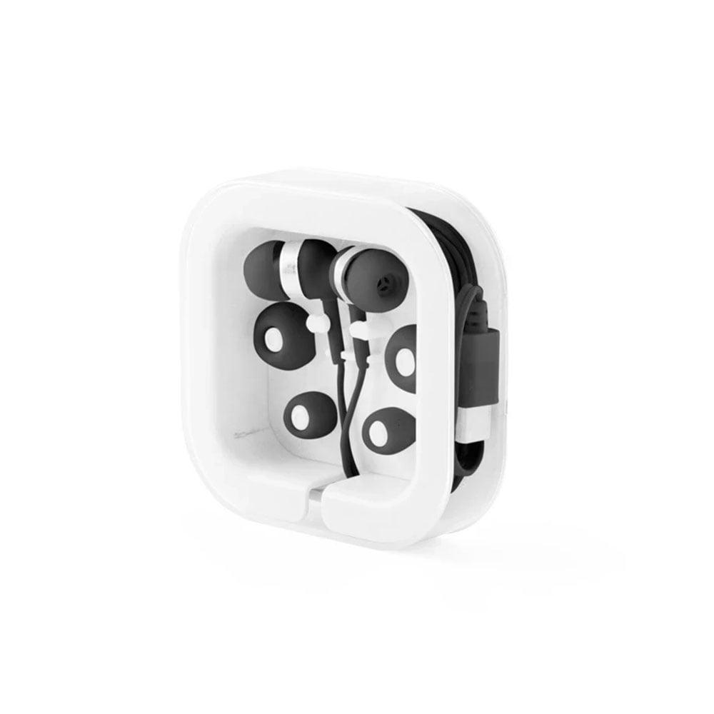 Слушалки Hi!dea Presley, с кабел 1.2 m и микрофон, USB Type-C, черни
