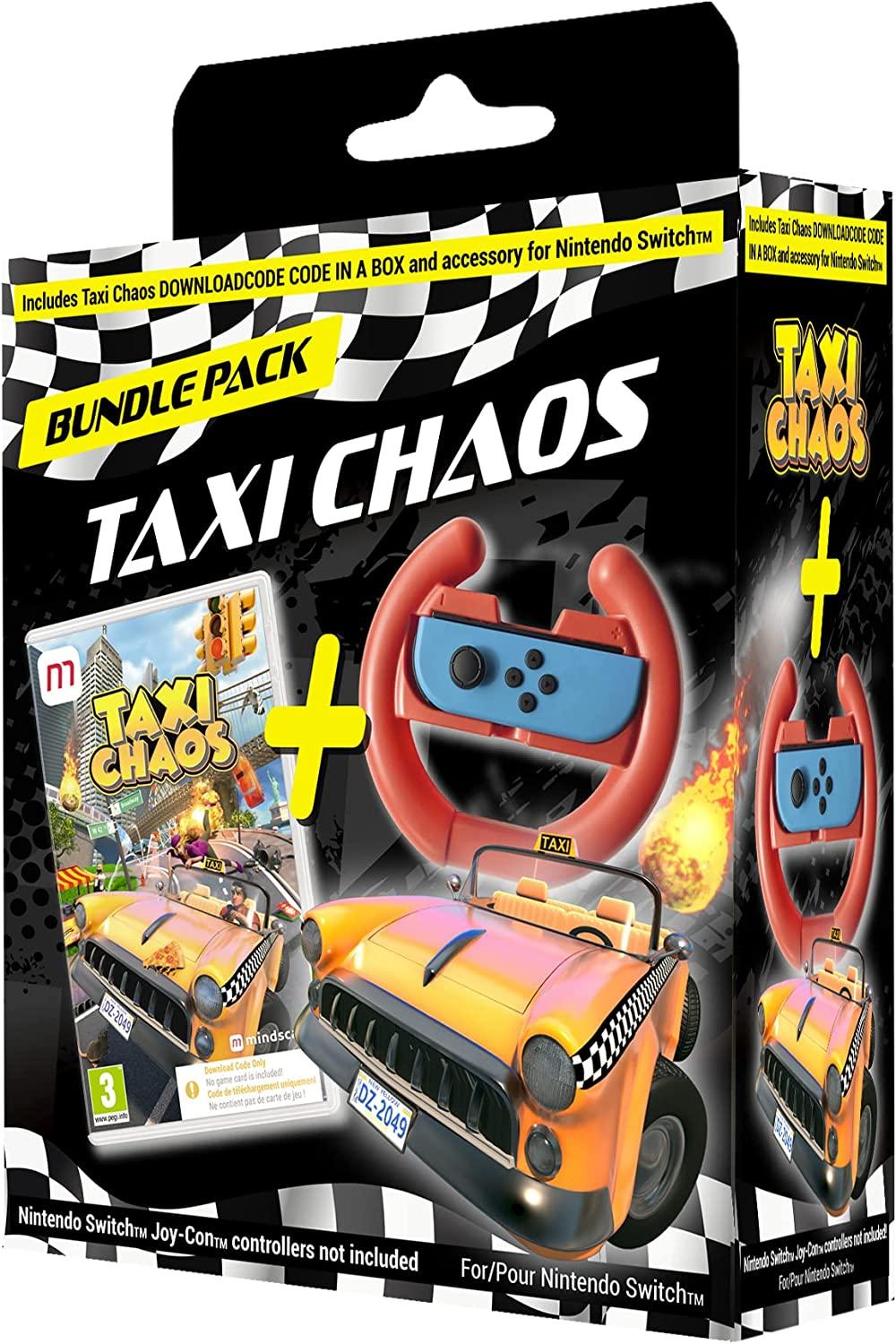 Taxi Chaos Steering Wheel Bundle - Код в кутия (Nintendo Switch)